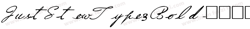 JustStewType3 Bold字体转换
